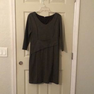 Herringbone dress by The limited
